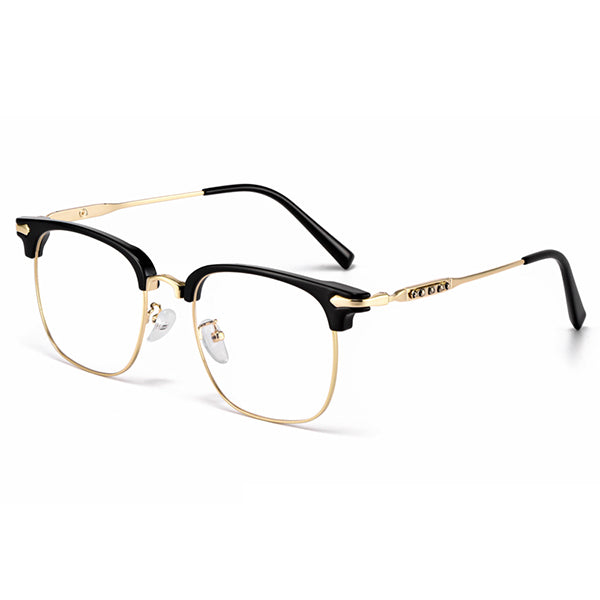 BYUSVS Customized Square Half Frame Lenses With A Minimalist Business Style Suitable For Men BYA-YJ00H-N3