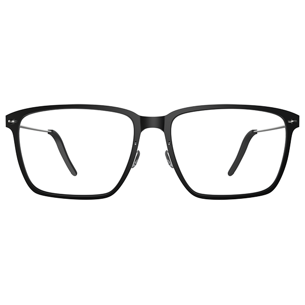 BYUSVS Anti-blue light glasses, featuring a stylish nylon frame and pure titanium temples for both men and women.BYC-YJ001-N1